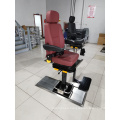 Adjustable captain chair with standard rail, customized pilot chair